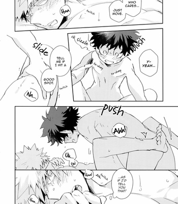 [kuroimisa/ ecoecozameraku] Boku no Hero Academia dj – Urusai Kuchi wo Fusagu Sube [Eng] – Gay Manga sex 7