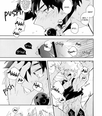 [kuroimisa/ ecoecozameraku] Boku no Hero Academia dj – Urusai Kuchi wo Fusagu Sube [Eng] – Gay Manga sex 16