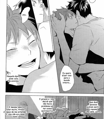 [Bubunhanten] Aishiteru to tsutaetai – Unmei Nante Iranai After Story – Haikyuu dj [PT] – Gay Manga sex 29