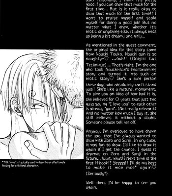 [AJIMI-SCO/ Ajimiya Makoto] SEXY POWER’s – One Piece dj [Eng] – Gay Manga sex 29