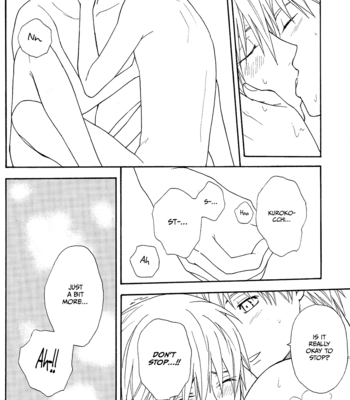 [AG Biscuit (Yukio)] Raindrops keep falling on my head – Kuroko no Basket dj [ENG] – Gay Manga sex 24