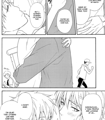 [AG Biscuit (Yukio)] Raindrops keep falling on my head – Kuroko no Basket dj [ENG] – Gay Manga sex 32