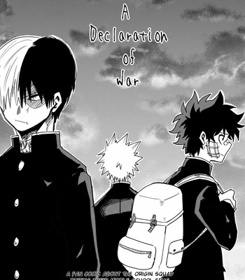 [haraguro koala] A Declaration of war – Boku no Hero Academia dj [Eng] – Gay Manga thumbnail 001