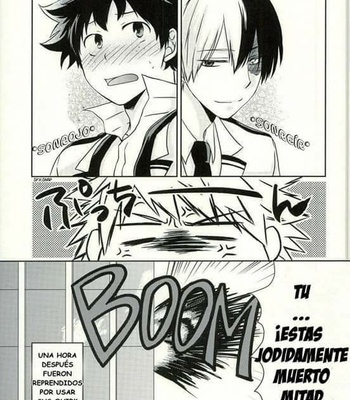 [RiceCooker (Kanoto)] STOP! – Boku no Hero Academia dj [Esp] – Gay Manga sex 17