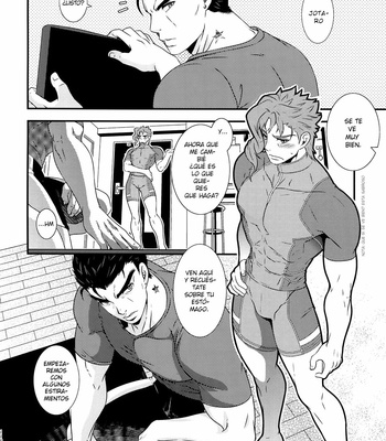 [Beast Trail] Love Exercise – JoJo’s Bizarre Adventure dj [Esp] – Gay Manga sex 8
