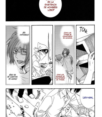 [IS.g/ Kimi Ichinashi] Okami Eren no koibito – Attack on Titan dj [Esp] – Gay Manga sex 12