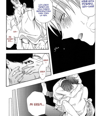 [IS.g/ Kimi Ichinashi] Okami Eren no koibito – Attack on Titan dj [Esp] – Gay Manga sex 52