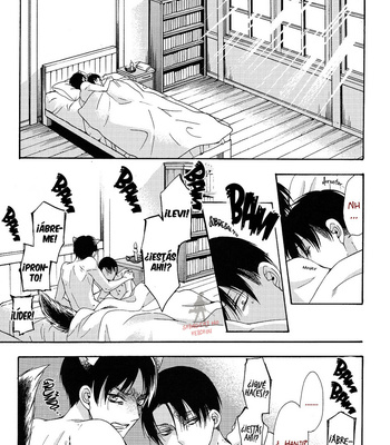 [IS.g/ Kimi Ichinashi] Okami Eren no koibito – Attack on Titan dj [Esp] – Gay Manga sex 62