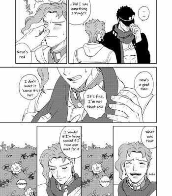 [Asabatrophy] You Are a Flower – JoJo’s Bizarre Adventure dj [Eng] – Gay Manga sex 15