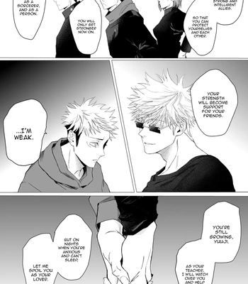 [Soukoudou/ Sanada] We Are Living Tomorrow as Well. – Jujutsu Kaisen dj [Eng] – Gay Manga sex 21