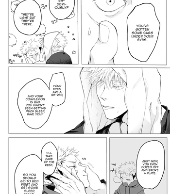[Soukoudou/ Sanada] We Are Living Tomorrow as Well. – Jujutsu Kaisen dj [Eng] – Gay Manga sex 7