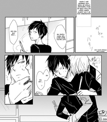 [kuromame kuro] Durarara!! dj – Orihara Izaya no Jutai 2 [Eng] – Gay Manga sex 7