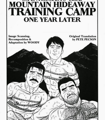 Gay Manga - [Gengoroh Tagame] SM enthusiasts’ club mountain hideaway training camp one year later [Eng] – Gay Manga