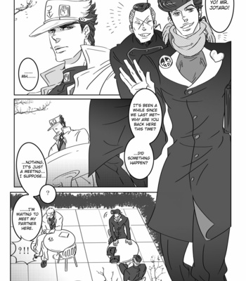 [Zero] Top Secret Mission – JoJo’s Bizarre Adventure dj [Eng] – Gay Manga sex 3