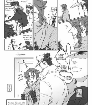 [Zero] Top Secret Mission – JoJo’s Bizarre Adventure dj [Eng] – Gay Manga sex 10