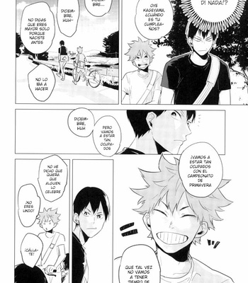 [Tamagoya] Gozen 0-ji wo sugitara – Haikyu!! dj [Esp] – Gay Manga sex 20