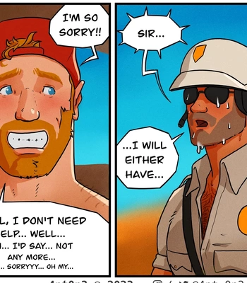 [4nt0n3] Dany and Officer Hammer – Do You Need Help [Eng] – Gay Manga sex 8