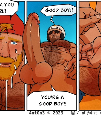 [4nt0n3] Dany and Officer Hammer – Do You Need Help [Eng] – Gay Manga sex 24
