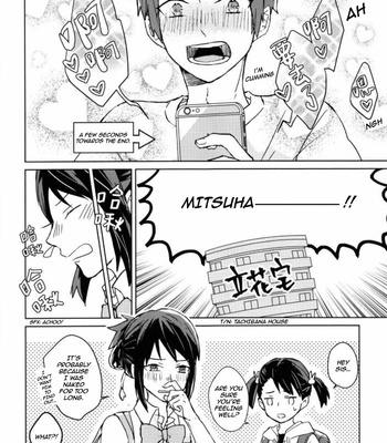 [MAE] A Day In Taki – Kimi no Na wa dj [Eng] – Gay Manga sex 23