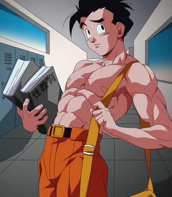 [imp-chan] Highschool Gohan CG (Dragon Ball) – Gay Manga sex 2