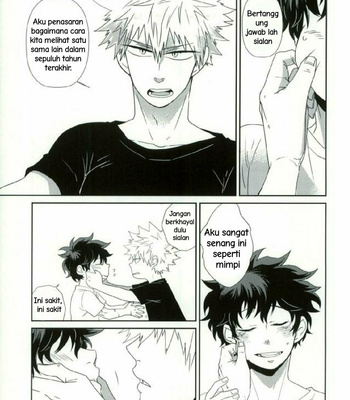 [Kazutetsu (Nasuo)] Himitsu to Naisho no shikkusutin – Boku no Hero Academia dj [Indonesia] – Gay Manga sex 19