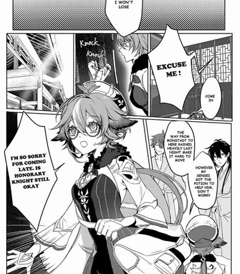 [pnk/ crow] Sweet Fever – Genshin Impact dj [Eng] – Gay Manga sex 35