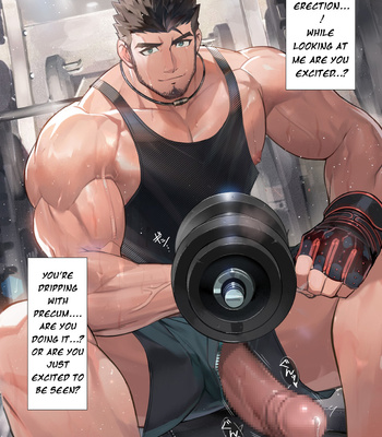 [Sousuke00] Showing Muscle Training Ejaculation At The Gym Late At Night – Gay Manga sex 3