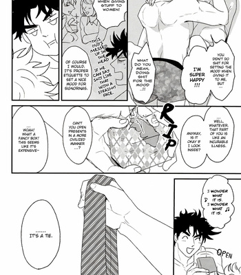 [Tsurumachi (Gamako)] Meromero Necktie – JoJo’s Bizarre Adventure dj [Eng] – Gay Manga sex 5