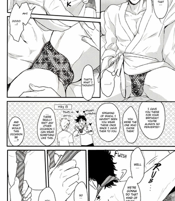 [Tsurumachi (Gamako)] Meromero Necktie – JoJo’s Bizarre Adventure dj [Eng] – Gay Manga sex 7