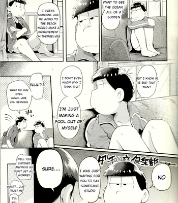 [Momoiro-netsuduki (Kisaki Nana)] Season in the Summer – Osomatsu-san dj [Eng] – Gay Manga sex 7