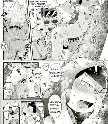 [Momoiro-netsuduki (Kisaki Nana)] Season in the Summer – Osomatsu-san dj [Eng] – Gay Manga sex 16
