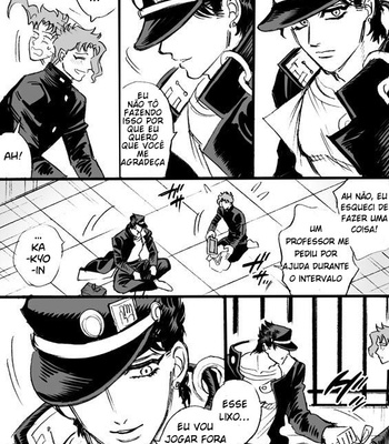 [Mee/ Hisaichi] Worlds Strongest Yandere – Jojo’s Bizarre Adventure dj [PT-BR] – Gay Manga sex 6