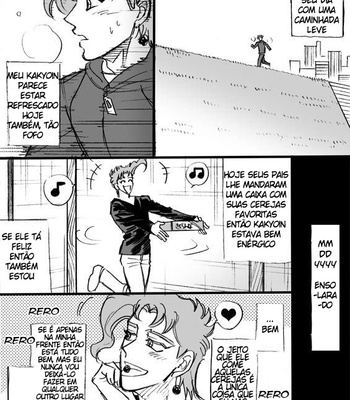 [Mee/ Hisaichi] Worlds Strongest Yandere – Jojo’s Bizarre Adventure dj [PT-BR] – Gay Manga sex 12