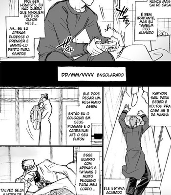 [Mee/ Hisaichi] Worlds Strongest Yandere – Jojo’s Bizarre Adventure dj [PT-BR] – Gay Manga sex 15