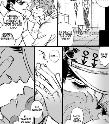 [Mee/ Hisaichi] Worlds Strongest Yandere – Jojo’s Bizarre Adventure dj [PT-BR] – Gay Manga sex 30