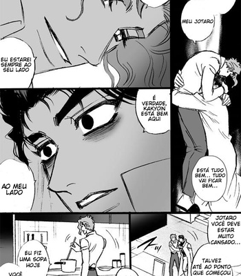 [Mee/ Hisaichi] Worlds Strongest Yandere – Jojo’s Bizarre Adventure dj [PT-BR] – Gay Manga sex 44