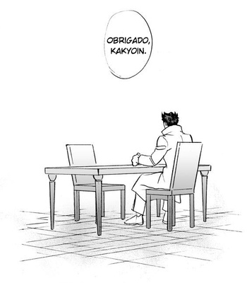 [Mee/ Hisaichi] Worlds Strongest Yandere – Jojo’s Bizarre Adventure dj [PT-BR] – Gay Manga sex 46