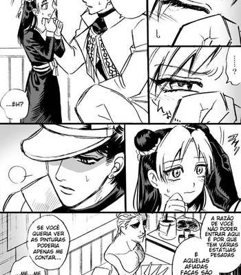 [Mee/ Hisaichi] Worlds Strongest Yandere – Jojo’s Bizarre Adventure dj [PT-BR] – Gay Manga sex 51