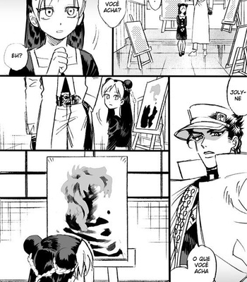 [Mee/ Hisaichi] Worlds Strongest Yandere – Jojo’s Bizarre Adventure dj [PT-BR] – Gay Manga sex 52