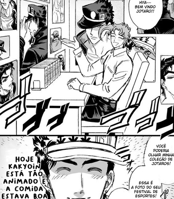 [Mee/ Hisaichi] Worlds Strongest Yandere – Jojo’s Bizarre Adventure dj [PT-BR] – Gay Manga sex 65