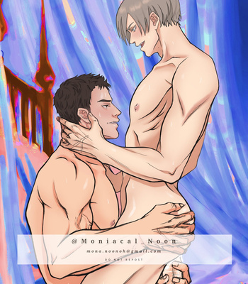 [Moniacal_Noon] Leon Kennedy getting fucked in every way (Resident Evil) – Gay Manga sex 3