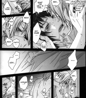 [Zerohaku (Fuji Mako)] Yoake, Mae – The Melancholy of Haruhi Suzumiya dj [Eng] – Gay Manga sex 18