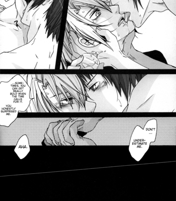 [Zerohaku (Fuji Mako)] Yoake, Mae – The Melancholy of Haruhi Suzumiya dj [Eng] – Gay Manga sex 24