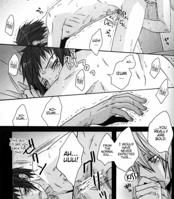 [Zerohaku (Fuji Mako)] Yoake, Mae – The Melancholy of Haruhi Suzumiya dj [Eng] – Gay Manga sex 25