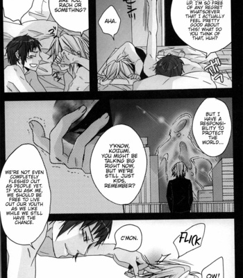[Zerohaku (Fuji Mako)] Yoake, Mae – The Melancholy of Haruhi Suzumiya dj [Eng] – Gay Manga sex 30