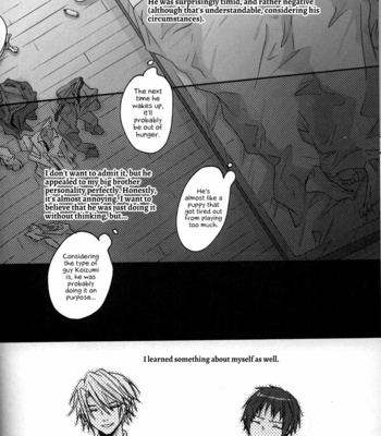 [Zerohaku (Fuji Mako)] Yoake, Mae – The Melancholy of Haruhi Suzumiya dj [Eng] – Gay Manga sex 38