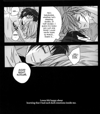 [Zerohaku (Fuji Mako)] Yoake, Mae – The Melancholy of Haruhi Suzumiya dj [Eng] – Gay Manga sex 39