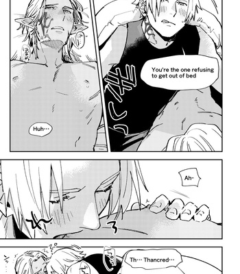 [ocha] I Kiss You Good Morning, My Love – FFXIV dj [Eng] – Gay Manga sex 38