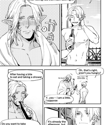 [ocha] I Kiss You Good Morning, My Love – FFXIV dj [Eng] – Gay Manga sex 52