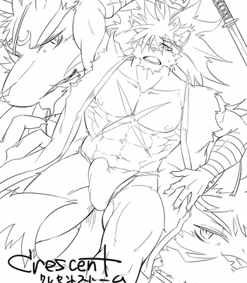 [Natsuiro Laika (Ginnosuke)] Crescent Storm – Sengoku Puzzle!! Animal Daigassen dj [JP] – Gay Manga sex 2